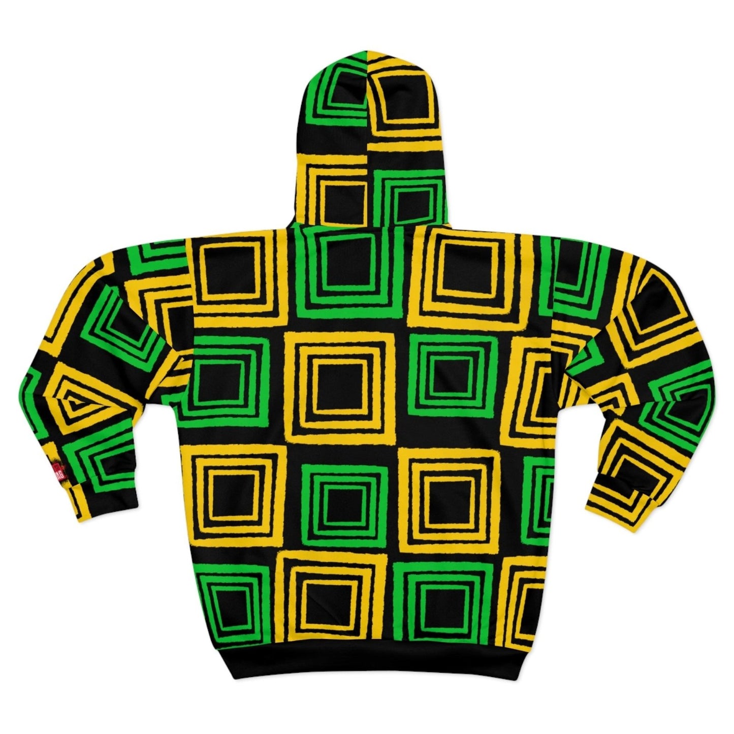 Full Zip Streetwear Hoodie, Jamaica Colours – J.A. Squared | US - Ohhh So Swag