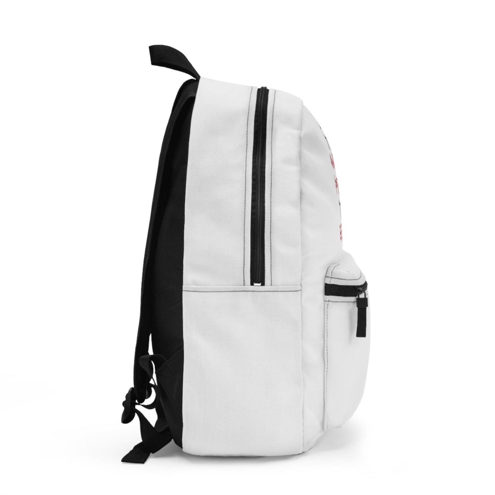 Graphic Backpack (White) – I’ve Seen Too Many Answered Prayers to Not Believe | EUR - Ohhh So Swag