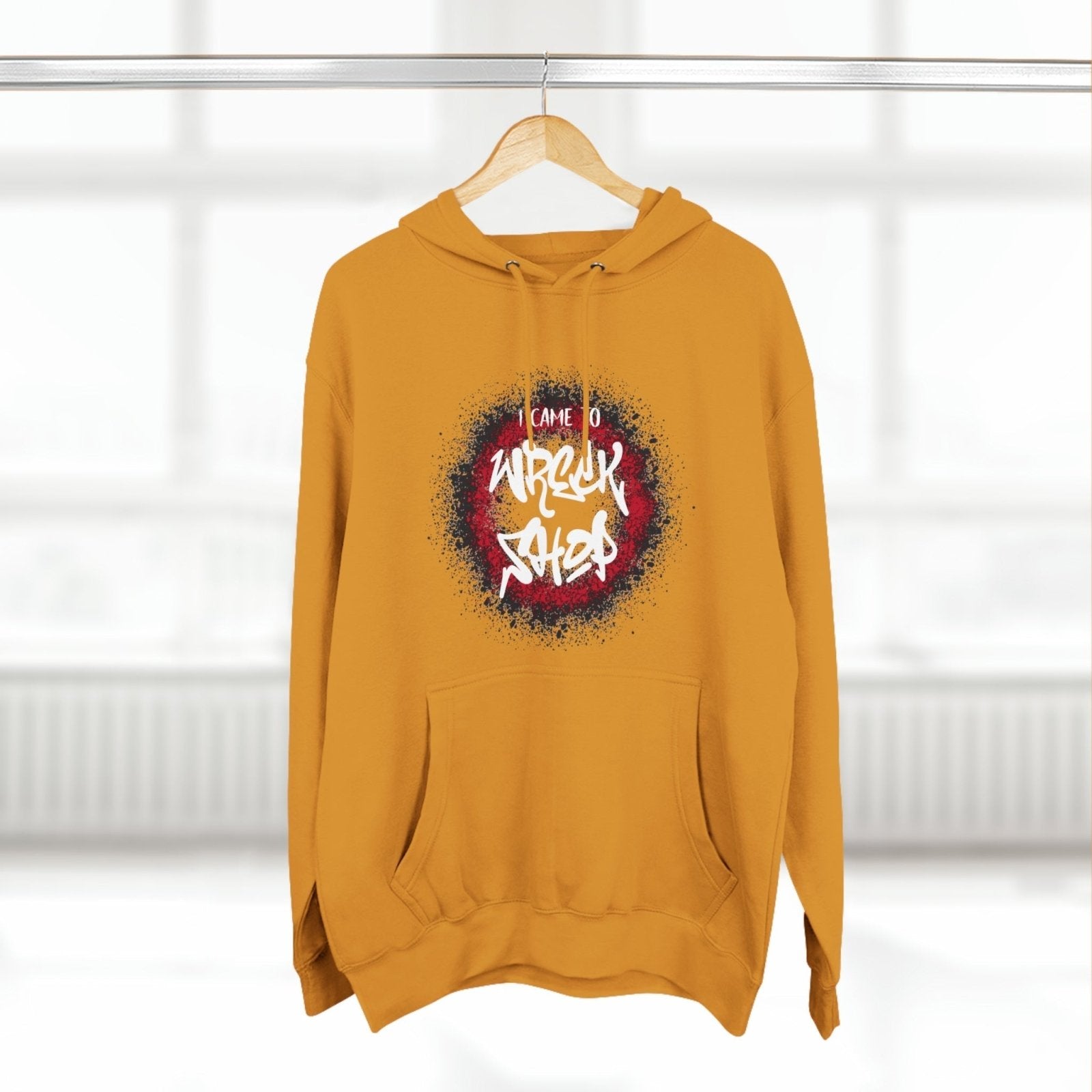 Graphic Pullover Hoodie – I Came to Wreck Shop | US - Ohhh So Swag