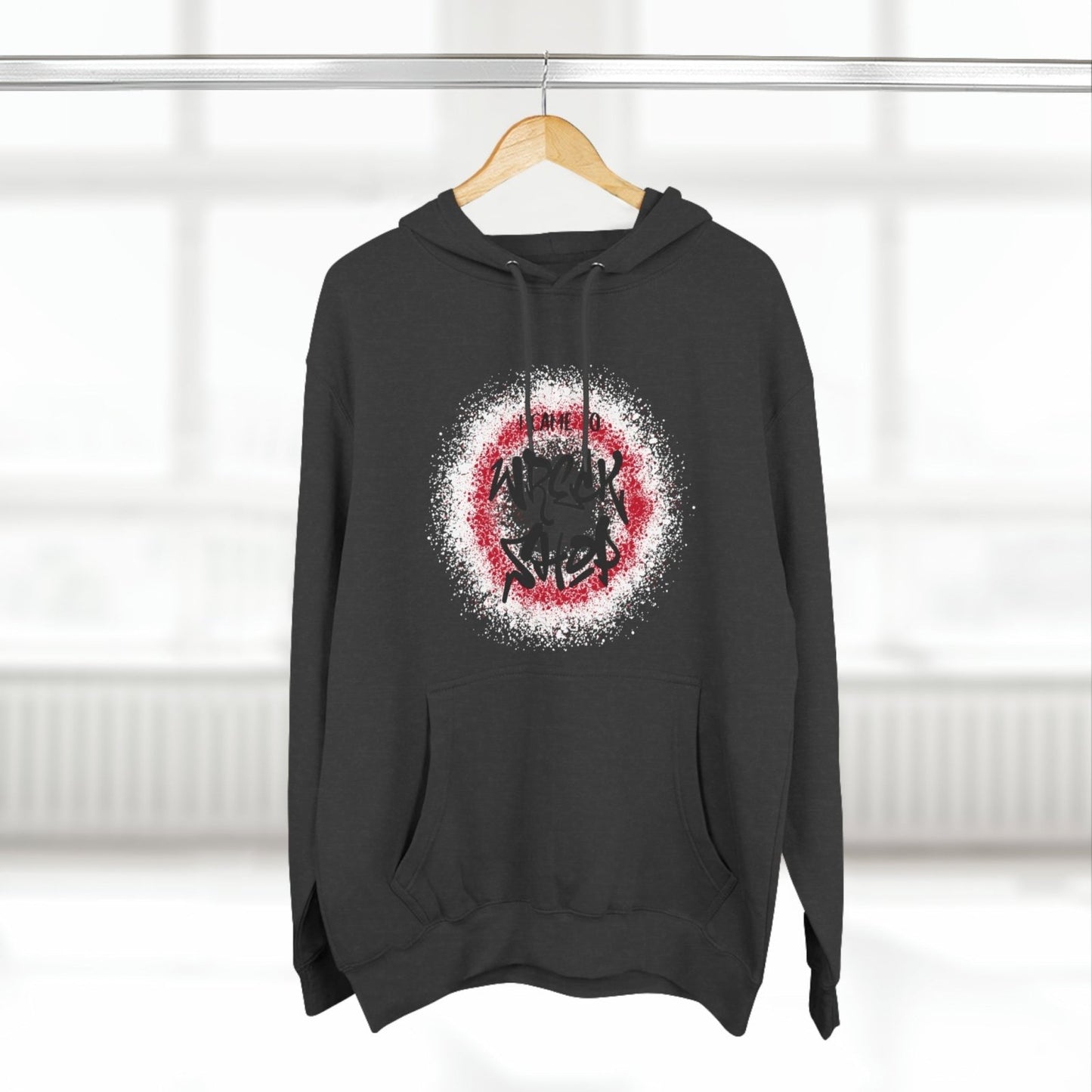 Graphic Pullover Hoodie – I Came to Wreck Shop | US - Ohhh So Swag