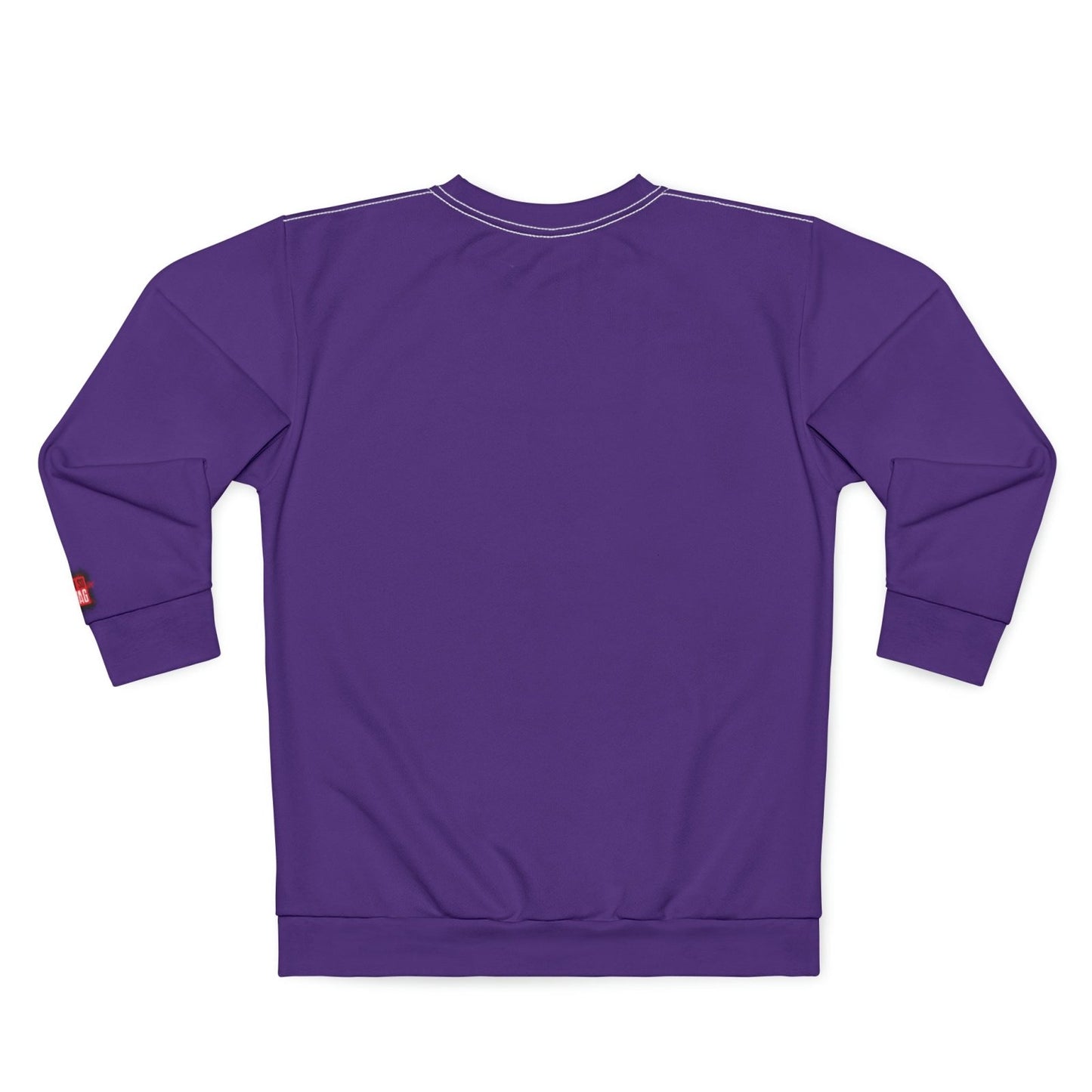 Graphic Sweatshirt, Large Print (Purple) – Do Not Disturb, I'm Vibing. | US - Ohhh So Swag