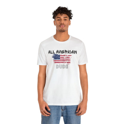 Graphic Tee, Classic Soft Style, Short Sleeve – All American Dude | US - Ohhh So Swag