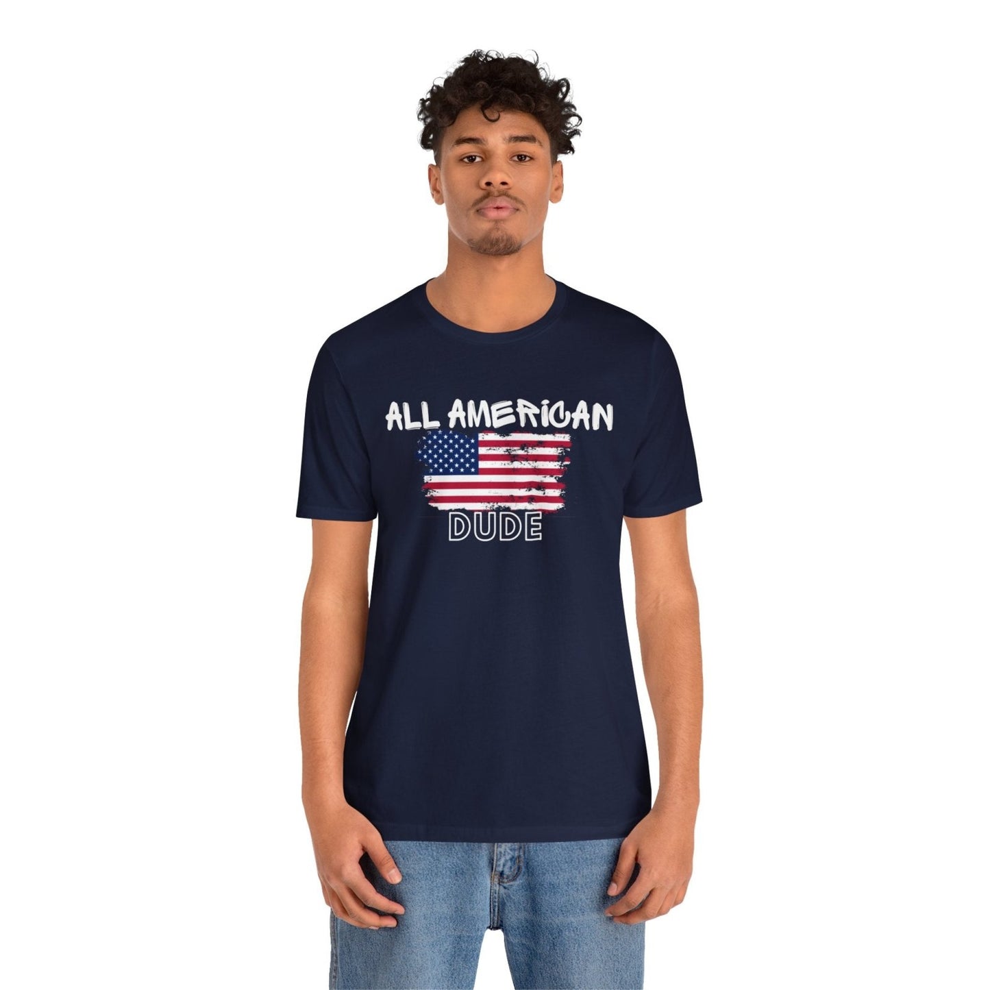 Graphic Tee, Classic Soft Style, Short Sleeve – All American Dude | US - Ohhh So Swag