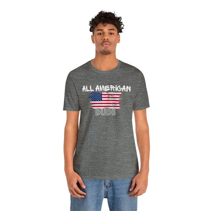 Graphic Tee, Classic Soft Style, Short Sleeve – All American Dude | US - Ohhh So Swag