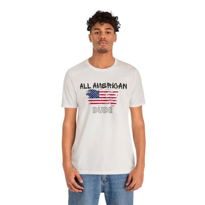 Graphic Tee, Classic Soft Style, Short Sleeve – All American Dude | US - Ohhh So Swag