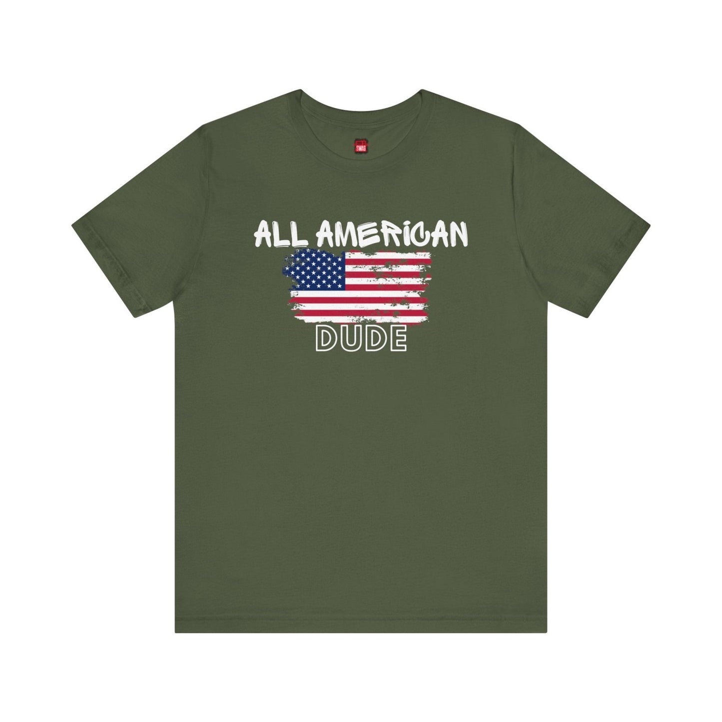 Graphic Tee, Classic Soft Style, Short Sleeve – All American Dude | US - Ohhh So Swag