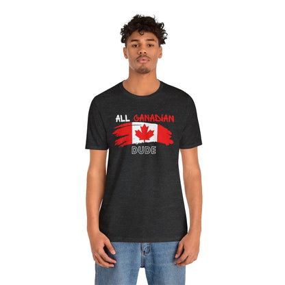 Graphic Tee, Classic Soft Style, Short Sleeve – All Canadian Dude | US - Ohhh So Swag