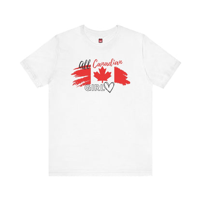 Graphic Tee, Classic Soft Style, Short Sleeve – All Canadian Girl | US - Ohhh So Swag