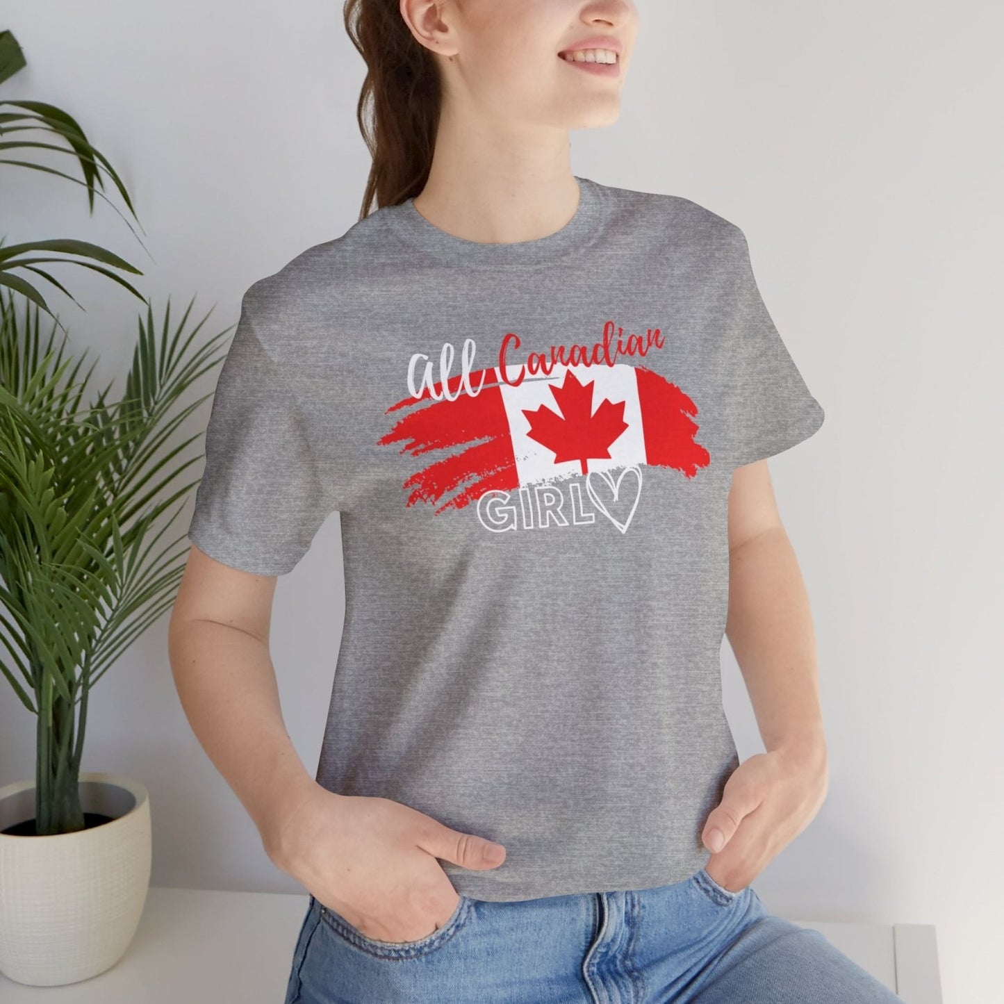 Graphic Tee, Classic Soft Style, Short Sleeve – All Canadian Girl | US - Ohhh So Swag