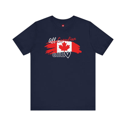 Graphic Tee, Classic Soft Style, Short Sleeve – All Canadian Girl | US - Ohhh So Swag