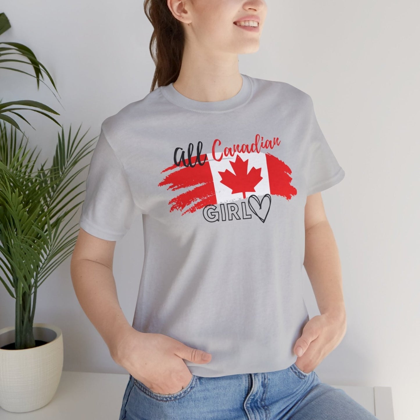 Graphic Tee, Classic Soft Style, Short Sleeve – All Canadian Girl | US - Ohhh So Swag