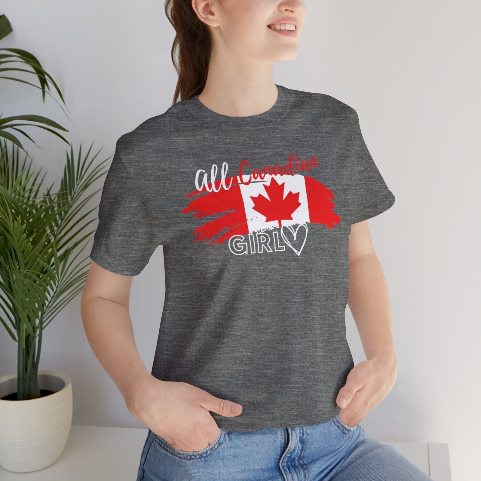 Graphic Tee, Classic Soft Style, Short Sleeve – All Canadian Girl | US - Ohhh So Swag