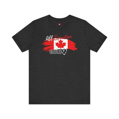 Graphic Tee, Classic Soft Style, Short Sleeve – All Canadian Girl | US - Ohhh So Swag