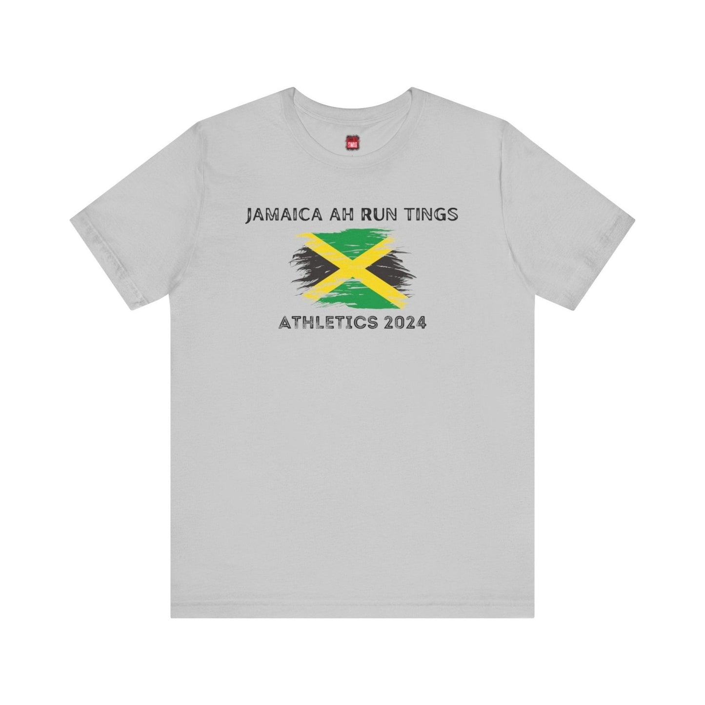 Graphic Tee, Classic Soft Style, Short Sleeve – Jamaica Ah Run Tings - Athletics 2024 | US - Ohhh So Swag