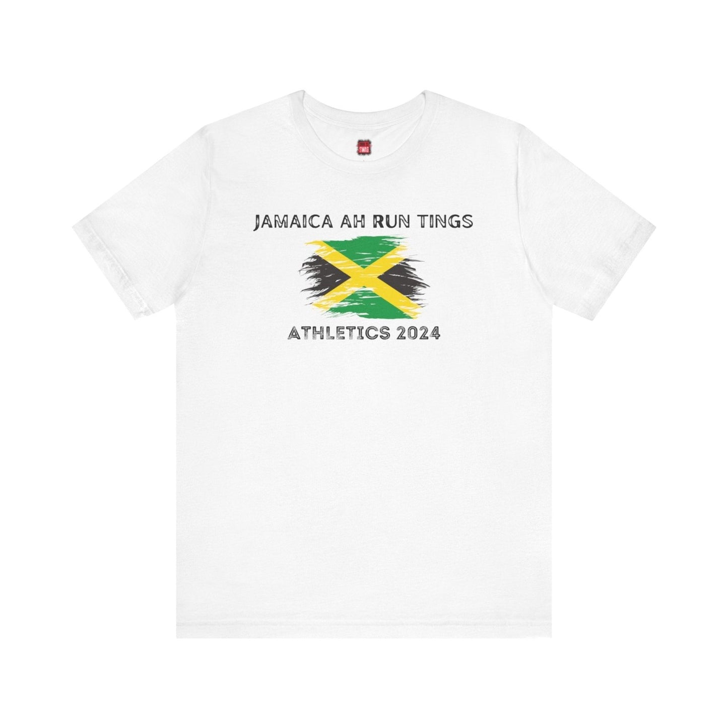 Graphic Tee, Classic Soft Style, Short Sleeve – Jamaica Ah Run Tings - Athletics 2024 | US - Ohhh So Swag