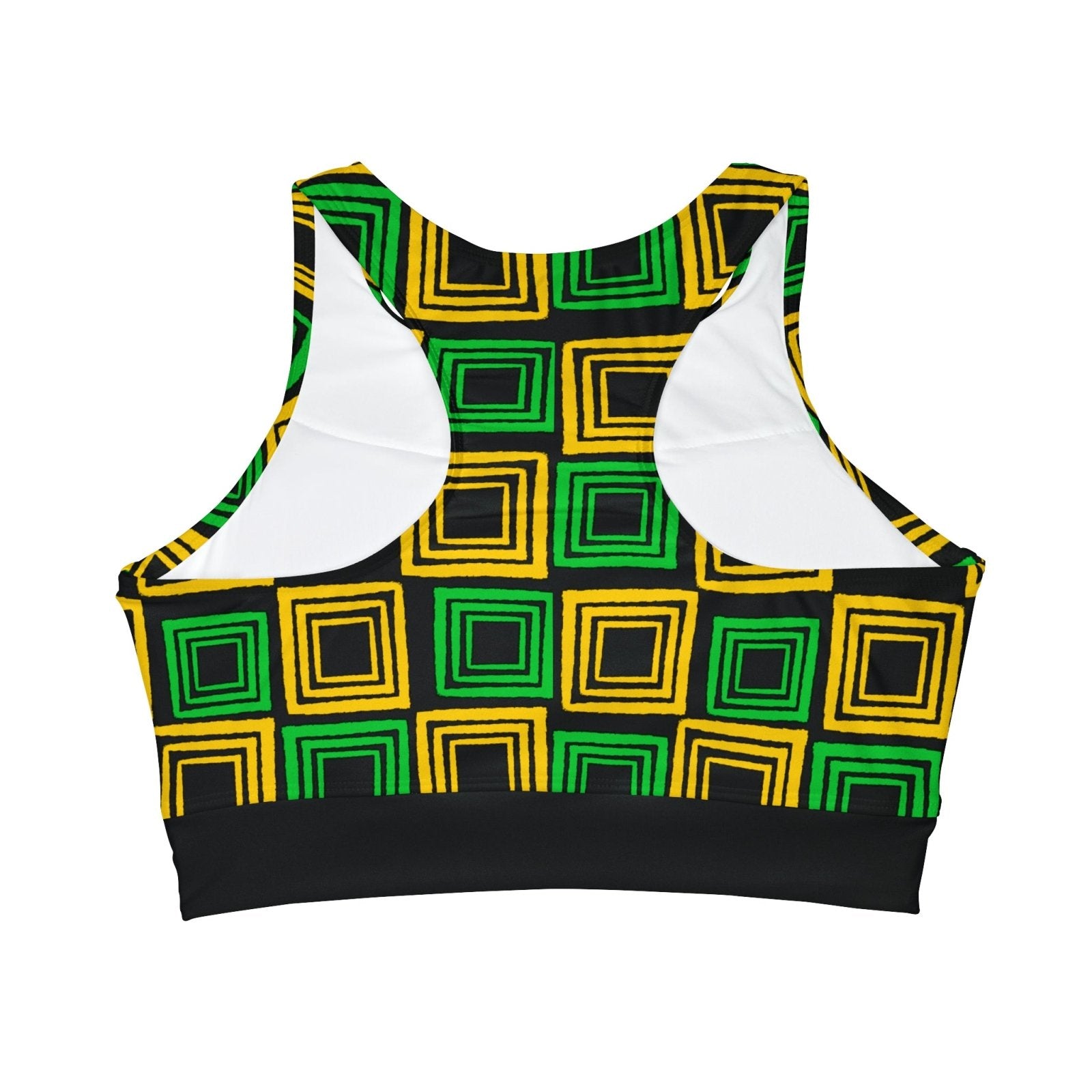 High Neck Bikini Top, Jamaica Colours – J.A. Squared | US - Ohhh So Swag