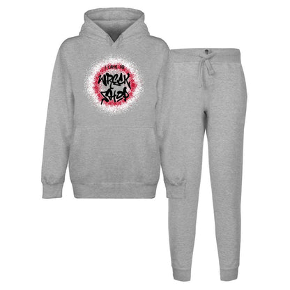 Hoodie Lounge Set / Sweatsuit Set - I Came to Wreck Shop (Black Text) | US - Ohhh So Swag