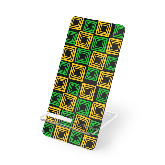 Mobile Display Stand for Smartphones, Jamaican Colours - J.A. Squared | US - Ohhh So Swag