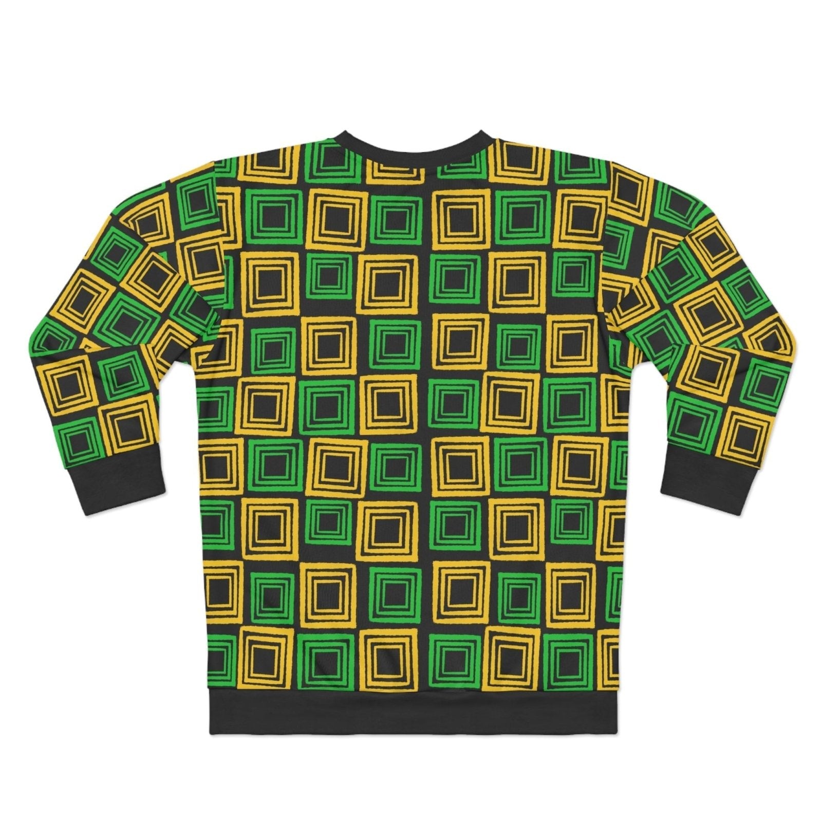 Patterned Sweatshirt, Jamaica Colours – J.A. Squared | US - Ohhh So Swag