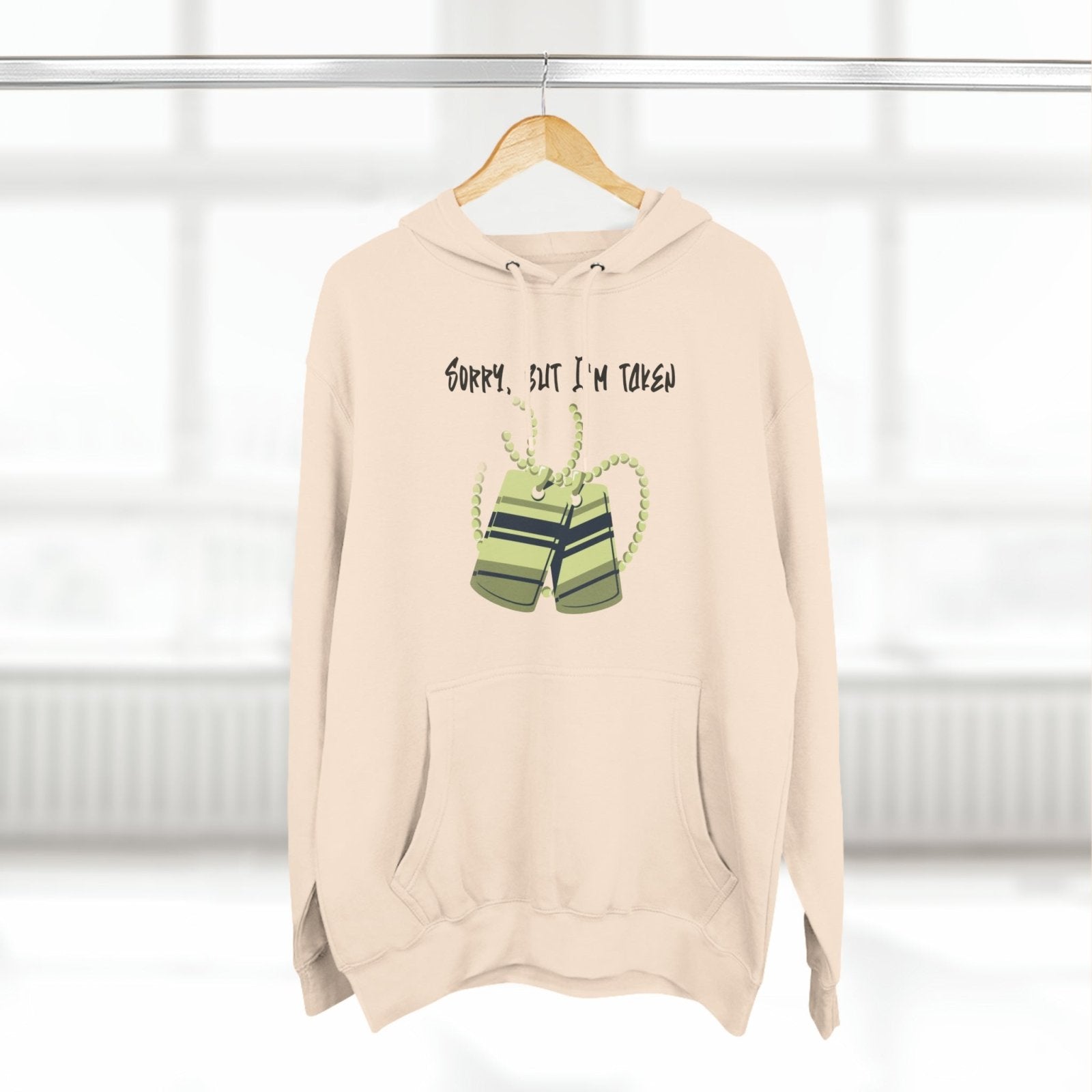 Premium Graphic Pullover Hoodie – Sorry, But I'm Taken | CA - Ohhh So Swag