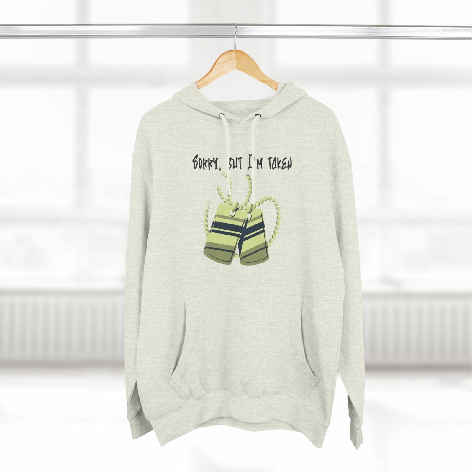 Premium Graphic Pullover Hoodie – Sorry, But I'm Taken | CA - Ohhh So Swag