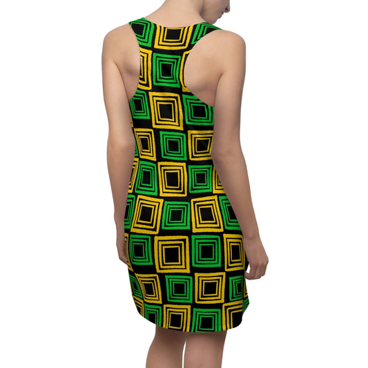 Racerback Tank Dress, Jamaica Colours – J.A. Squared | US - Ohhh So Swag