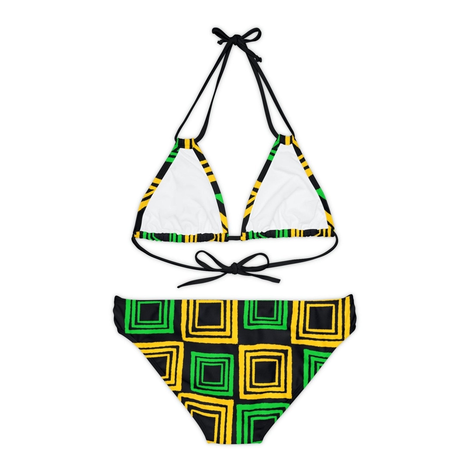 Strappy Bikini Set, Jamaica Colours – J.A. Squared | US - Ohhh So Swag