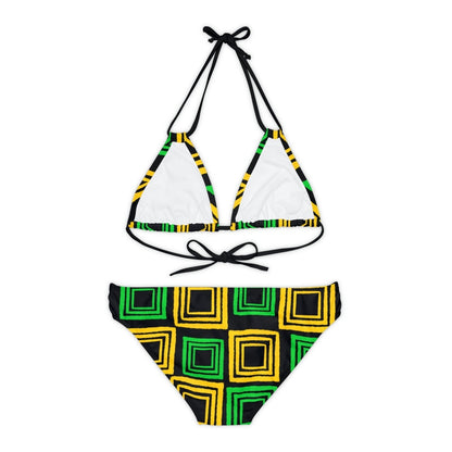 Strappy Bikini Set, Jamaica Colours – J.A. Squared | US - Ohhh So Swag