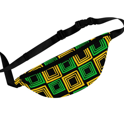 Streetwear Fanny Pack, Jamaica Colours – J.A. Squared | US - Ohhh So Swag