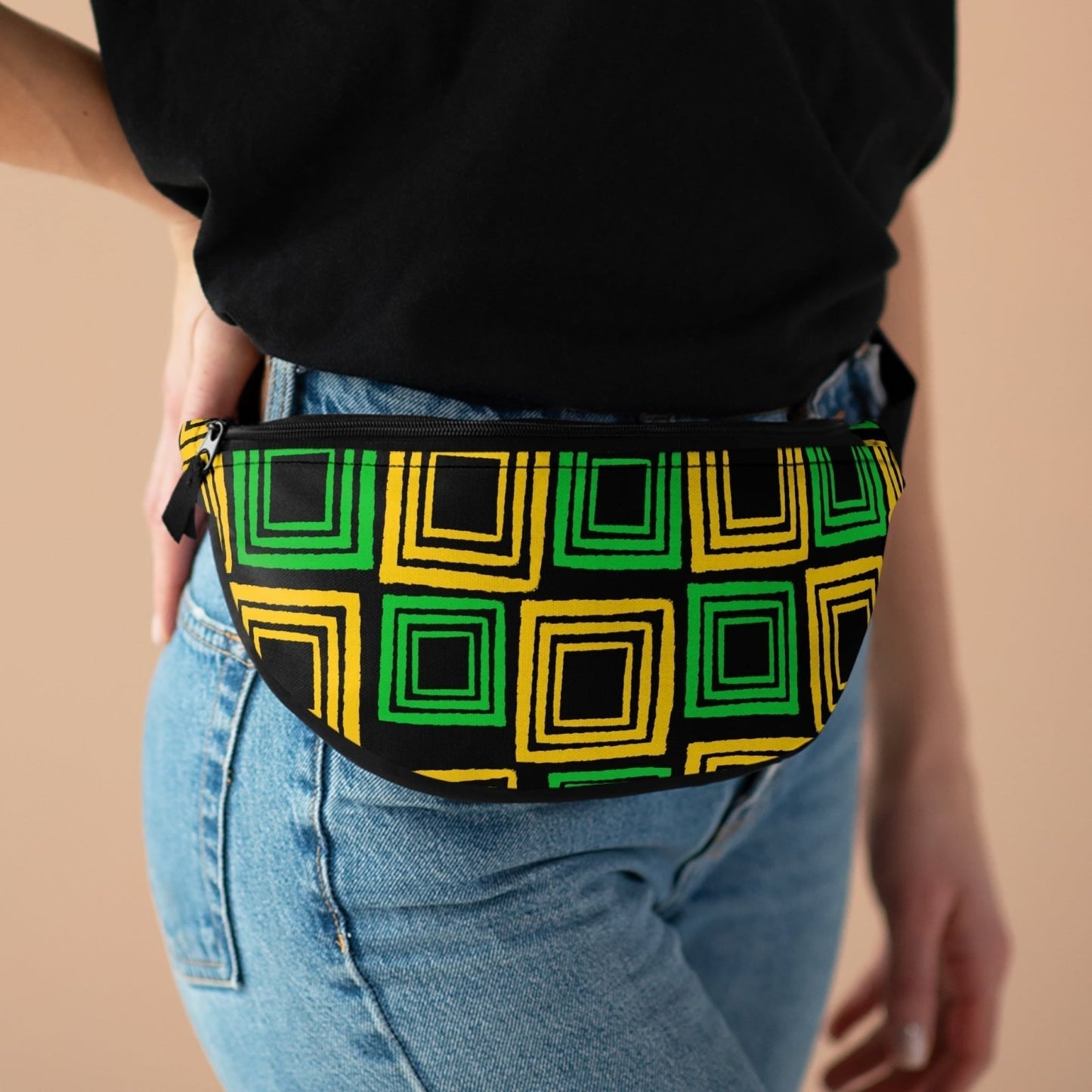 Streetwear Fanny Pack, Jamaica Colours – J.A. Squared | US - Ohhh So Swag