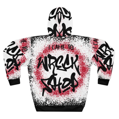 Streetwear Graphic Hoodie, Black Remix – I Came to Wreck Shop | US - Ohhh So Swag