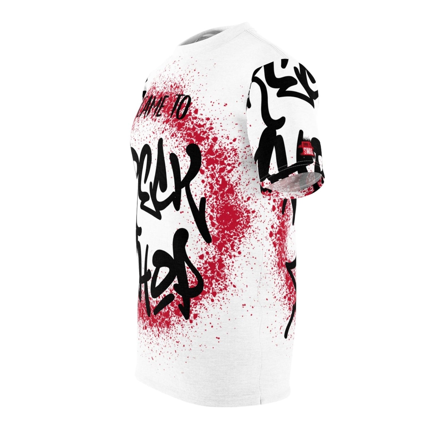 Streetwear Graphic Shirt, White – I Came to Wreck Shop | US - Ohhh So Swag