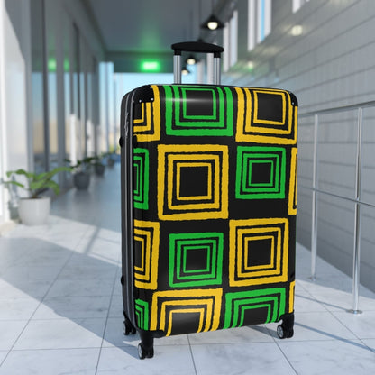 Suitcase, Jamaica Colours, Various Sizes – J.A. Squared | US & EUR - Ohhh So Swag