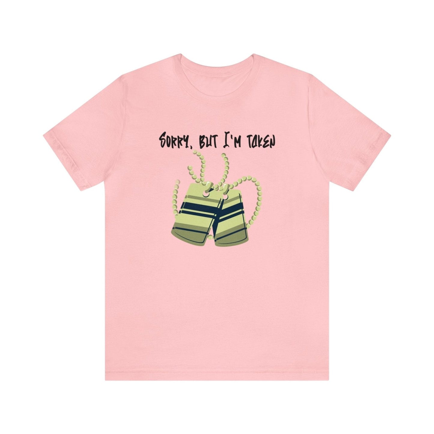 Unisex Jersey Short Sleeve Classic Tee – Sorry, But I'm Taken | CA - Ohhh So Swag